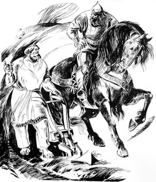 Русские былины Вольга и Микула Селянинович