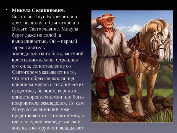 Богатырь Селянинович