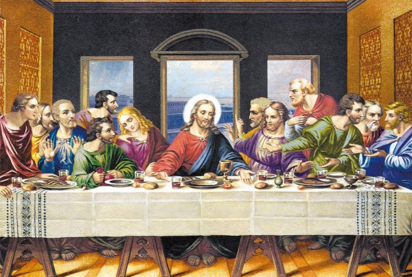 The last supper Леонардо да Винчи
