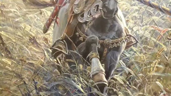 Картина Павла Рыженко победа Пересвета