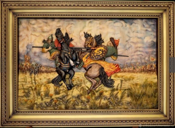 Александр Пересвет Куликовская битва