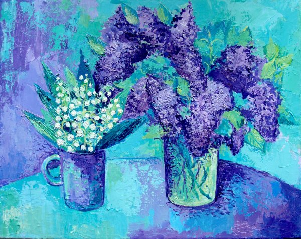 Врубель сирень Третьяковская галерея