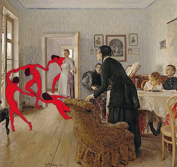 Репин не ждали