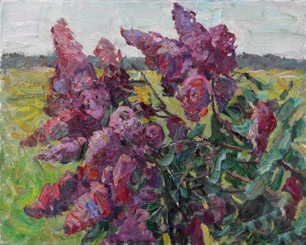 Врубель сирень картина Третьяковская галерея