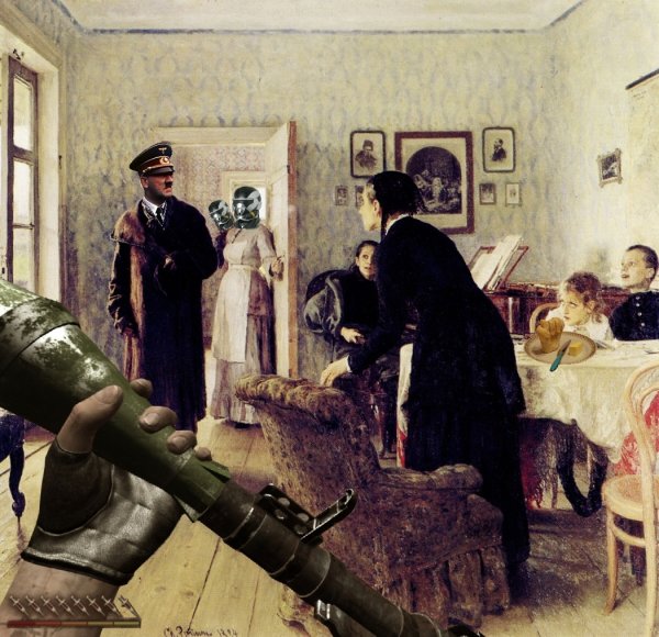 Репин 1884 не ждали