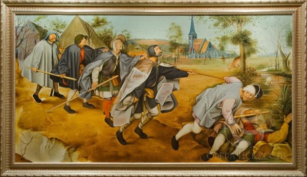 Питер брейгель «Слепые», 1568).