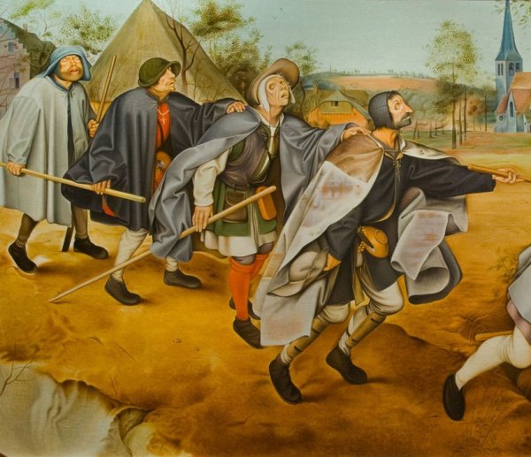 Питер брейгель старший. Слепые. 1568