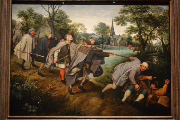 Брейгель Слепые картина