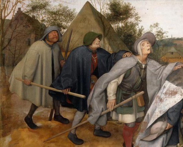 Питер брейгель слепцы картина