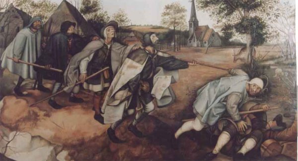 Питер брейгель старший. Слепые. 1568