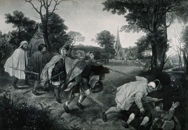 Питер брейгель старший Слепые