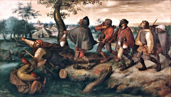 Питер брейгель старший Слепые