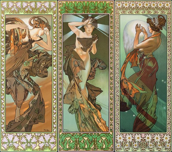 Альфонс Муха танец