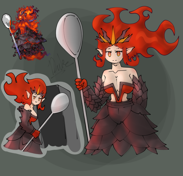 Террария боссы хуманизация