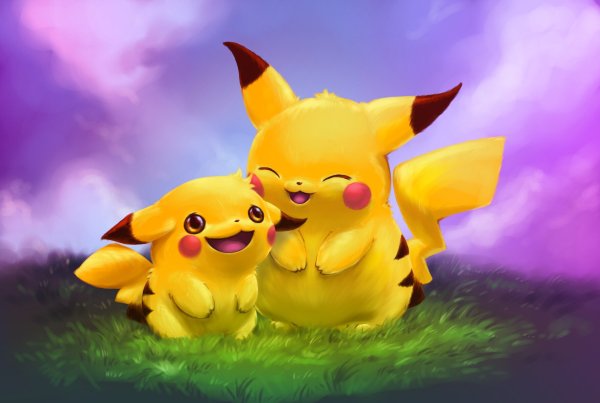 Пикачу мультик