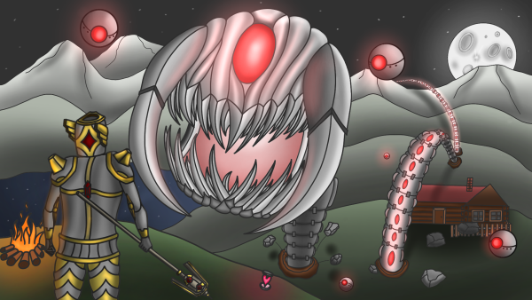 Босс уничтожитель в террарии