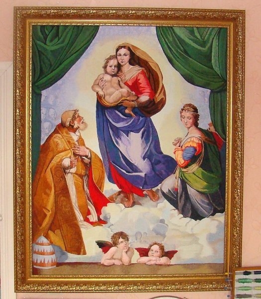 Боттичелли Сикстинская Мадонна