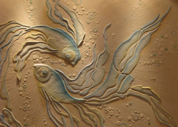 Панно из декоративной штукатурки