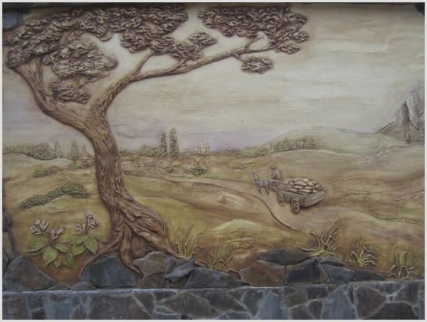 Ольга пирожкова барельеф