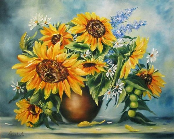 Розмари Картер Подсолнухи