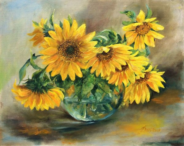Ренуар Подсолнухи