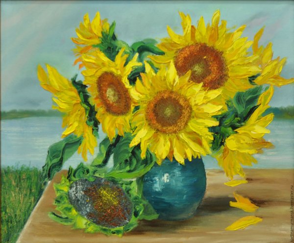 Куинджи Подсолнухи