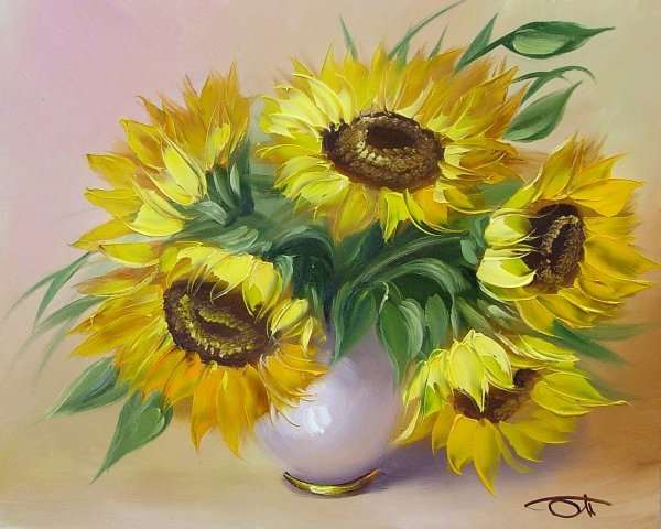 Эрин Хэнсон Подсолнухи