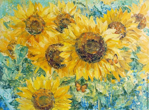 Эрин Хэнсон Подсолнухи