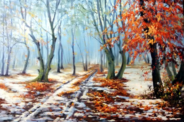 Ноябрь живопись