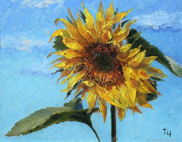 Ренуар Подсолнухи