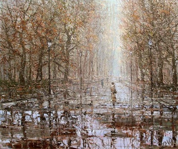 Осенние картины Дмитрия Кустановича