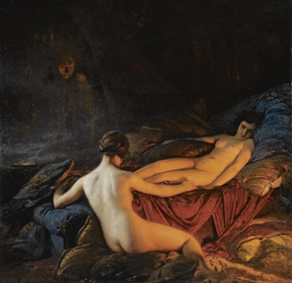 Франсуа октав Тассер Проклятая женщина 1859 г