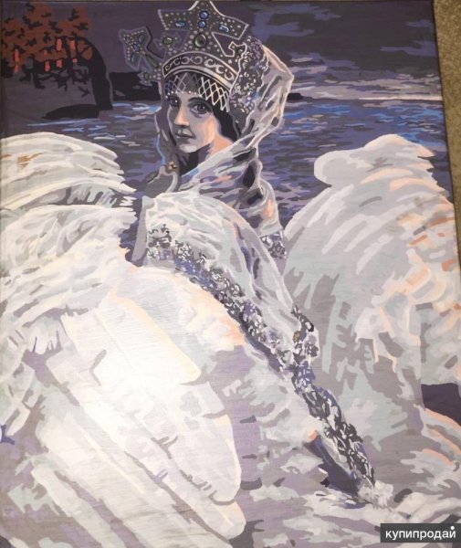 М. А. Врубель. Царевна-лебедь. 1900