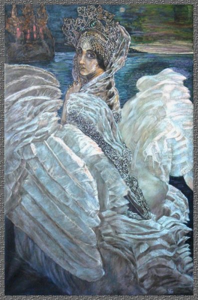 Картина Царевна-лебедь Михаила Врубеля