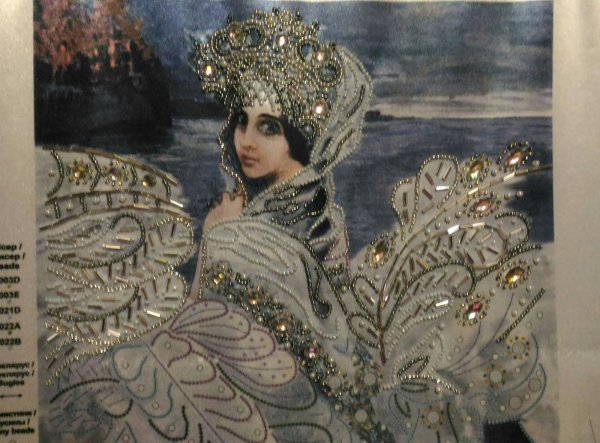 Набор для вышивания Nova Sloboda Царевна лебедь дк2103