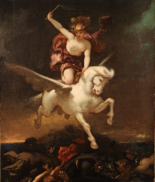 Франсуа октав Тассаерт Проклятая женщина 1859