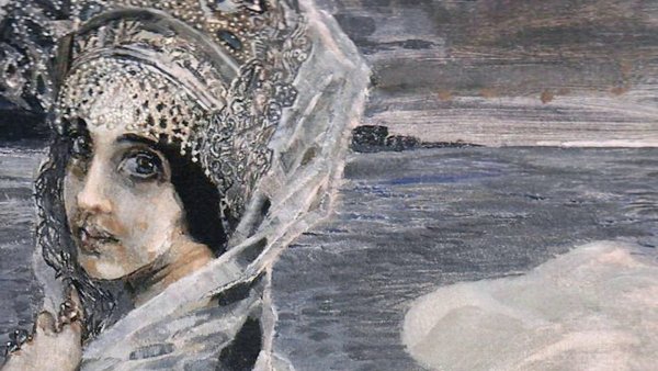 Царевна лебедь Врубель Третьяковская галерея