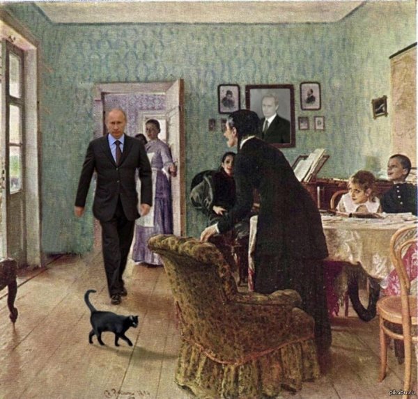 Картина неждали Репина