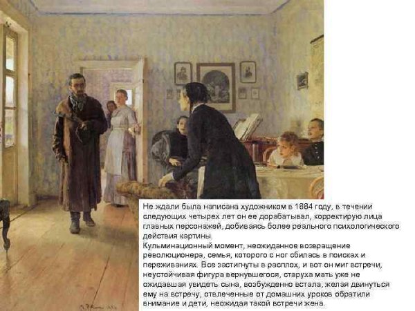 «Не ждали» и.Репин (1884—1888)