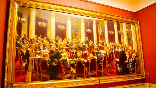 Репин Илья Ефимович торжественное заседание государственного совета