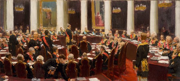 Репин Илья Ефимович заседание государственного совета