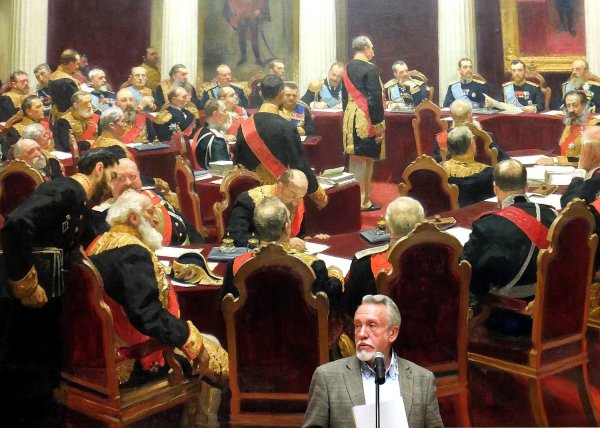 Репин торжественное заседание государственного совета 7 мая 1901 года