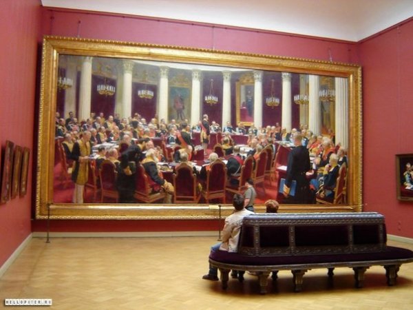 Репин Илья Ефимович заседание государственного совета