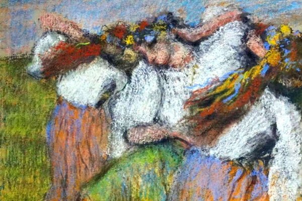 Эдгар Дега русские танцовщицы 1895 г