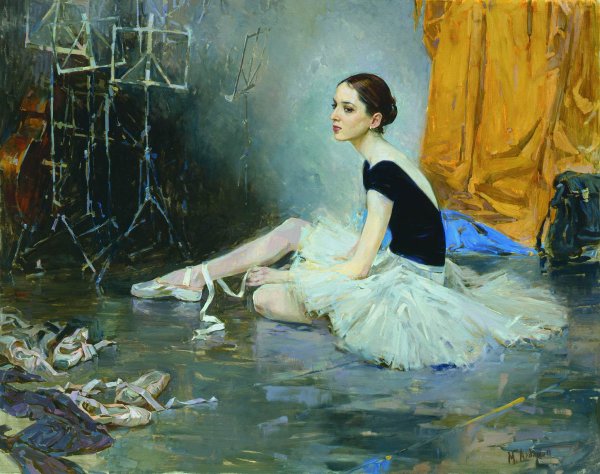 Картины балерина Анна Виноградова