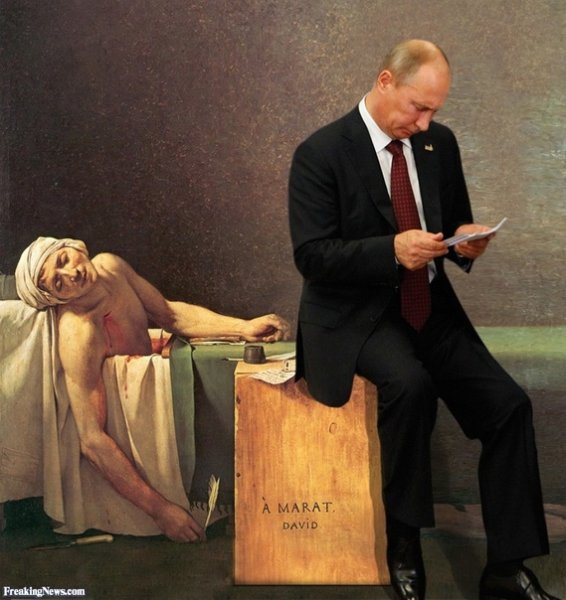 Жак-Луи Давид смерть Марата 1793