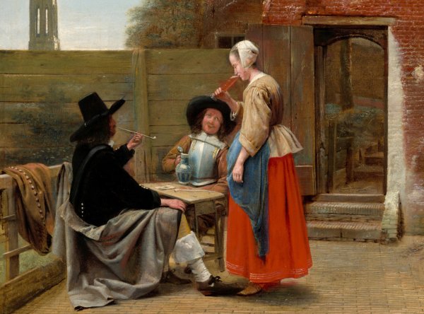 Голландская семья Питер де Хох