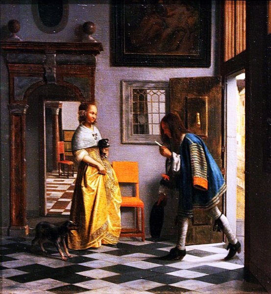 Питер де Хох (1629 - 1684) картины