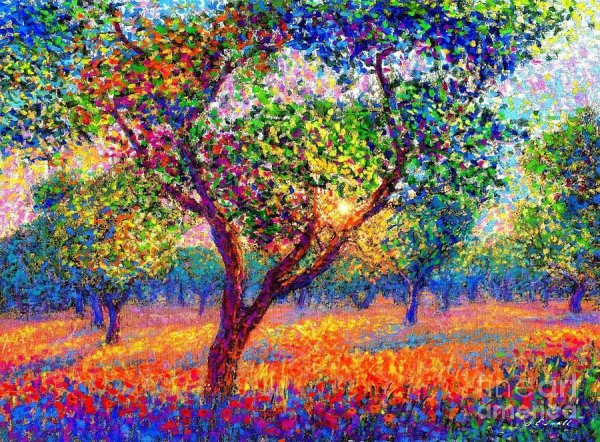 Пуантилизм сад