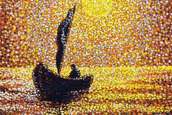 Ван Гог пуантилист